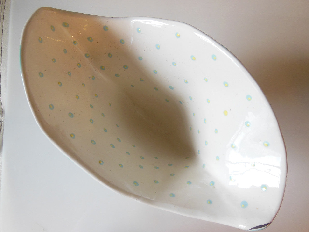 Tamara S Gordon Ceramics. Magical Wavy Ocean pot